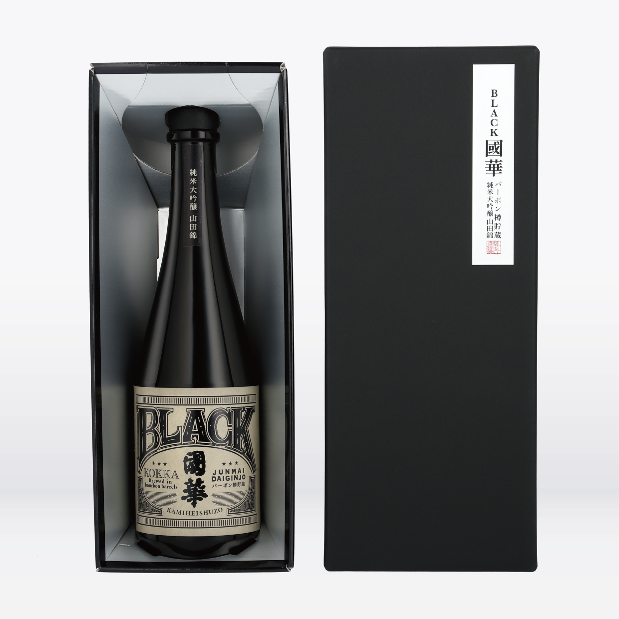 BLACK國華 バーボン樽貯蔵 純米大吟醸 山田錦